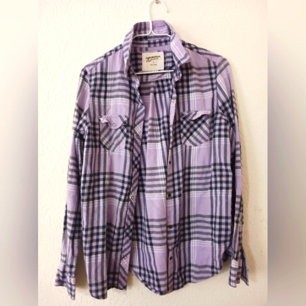 Purple and Black Flannel